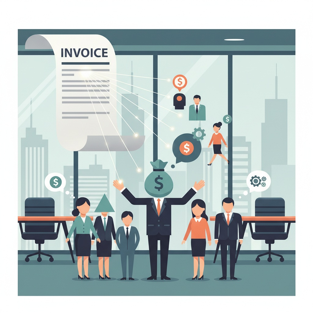 Electronic invoice QR code